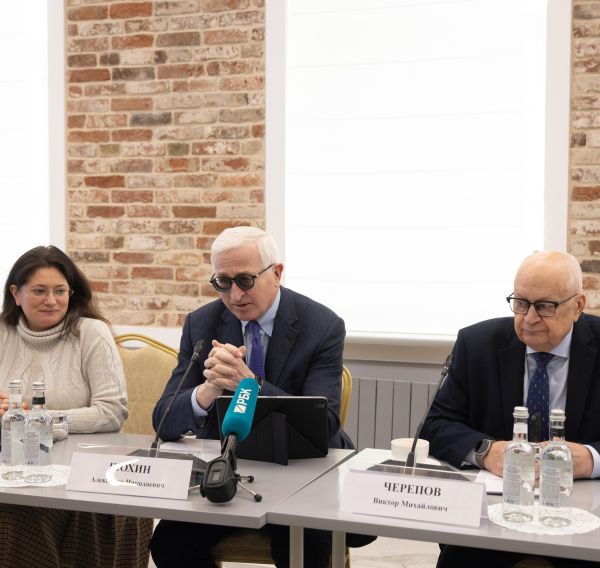 Президент РСПП Александр Шохин провел пресс-ланч с журналистами