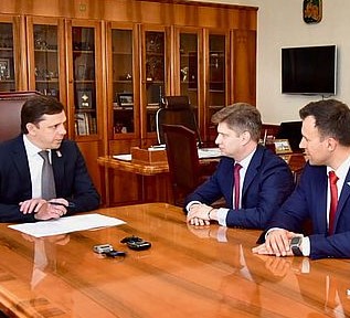 Губернатор Орловской области Андрей Клычков встретился с вице-президентом РСПП Сергеем Мытенковым